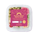 Meat alternative avocado salad