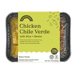 Hungryroot Chicken Chile Verde with Rice + Beans